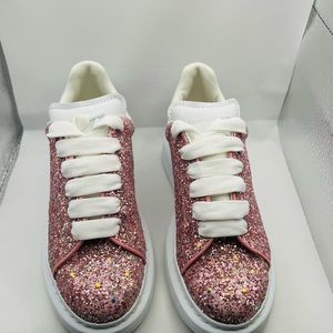 Alexander McQueen Glitter Pink Girls